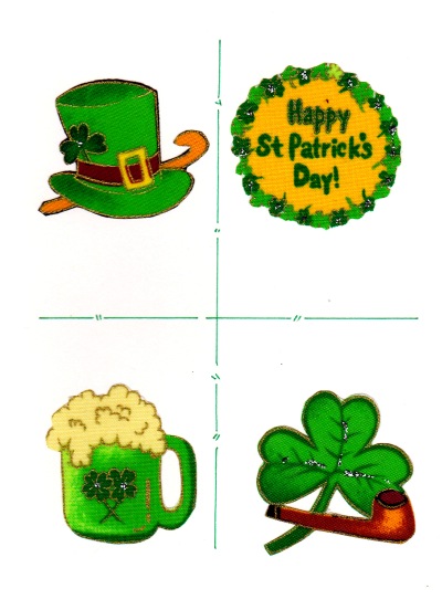 St. Patricks's Day  Down the Ol'Hatch greeting card