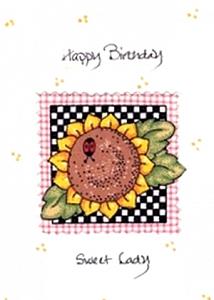 Sunflower/Ladybug